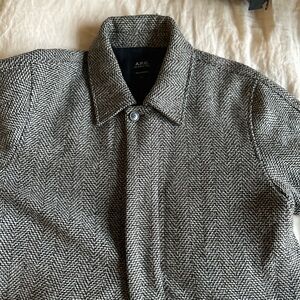 A.P.C. Men's Gray Jacket